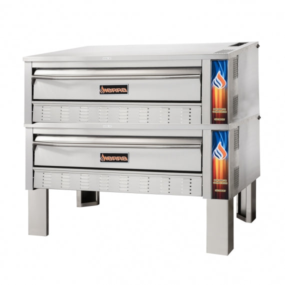 Sierra SRPO | Stainless Steel Full Size Natural Gas Pizza Oven