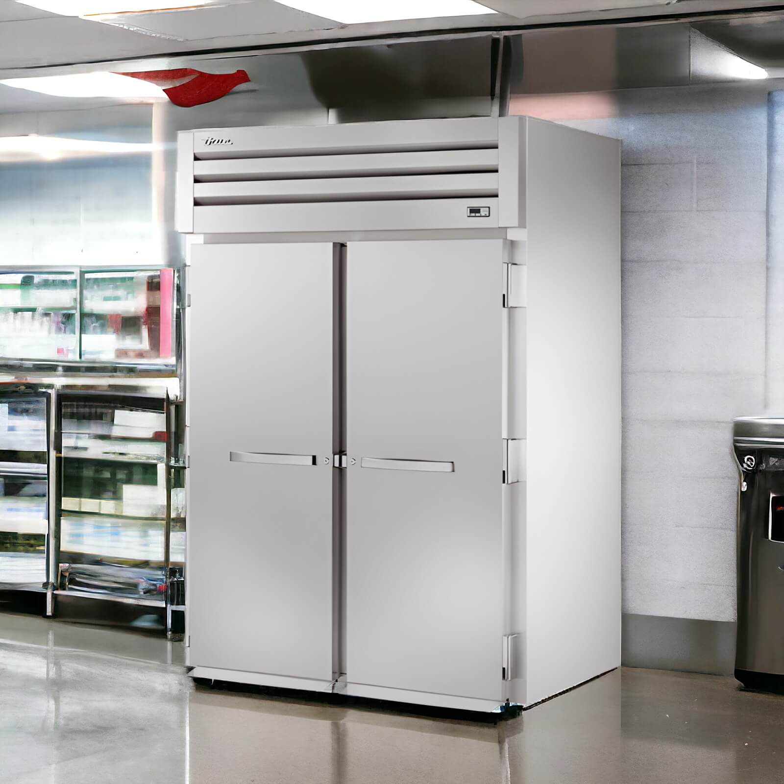 True STA2FRI-2S | 68" Wide 2 Door Top Mount Roll-In Refrigerator