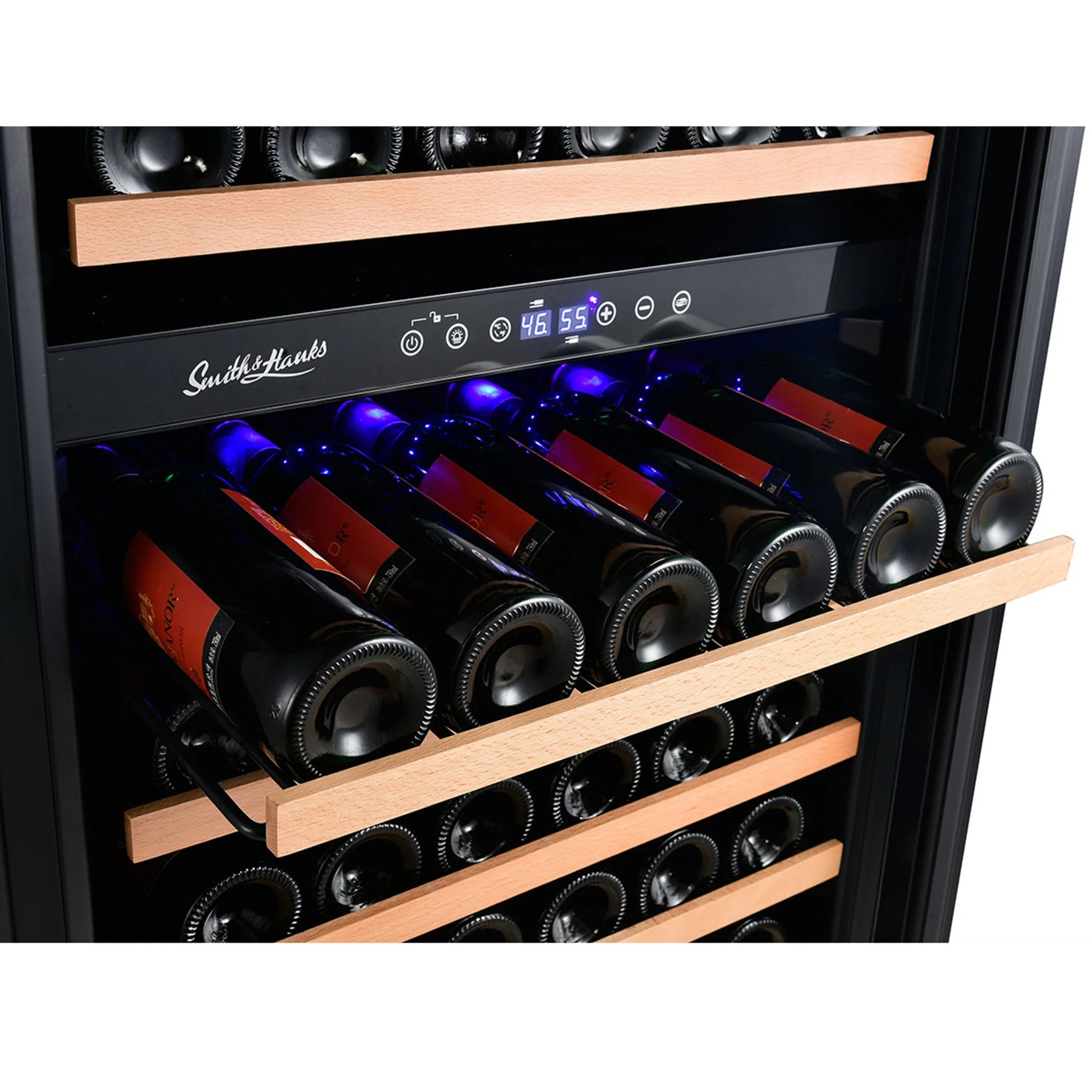 Smith&Hanks | 24” Wide Dual Zone 166 Bottle Wine Fridge