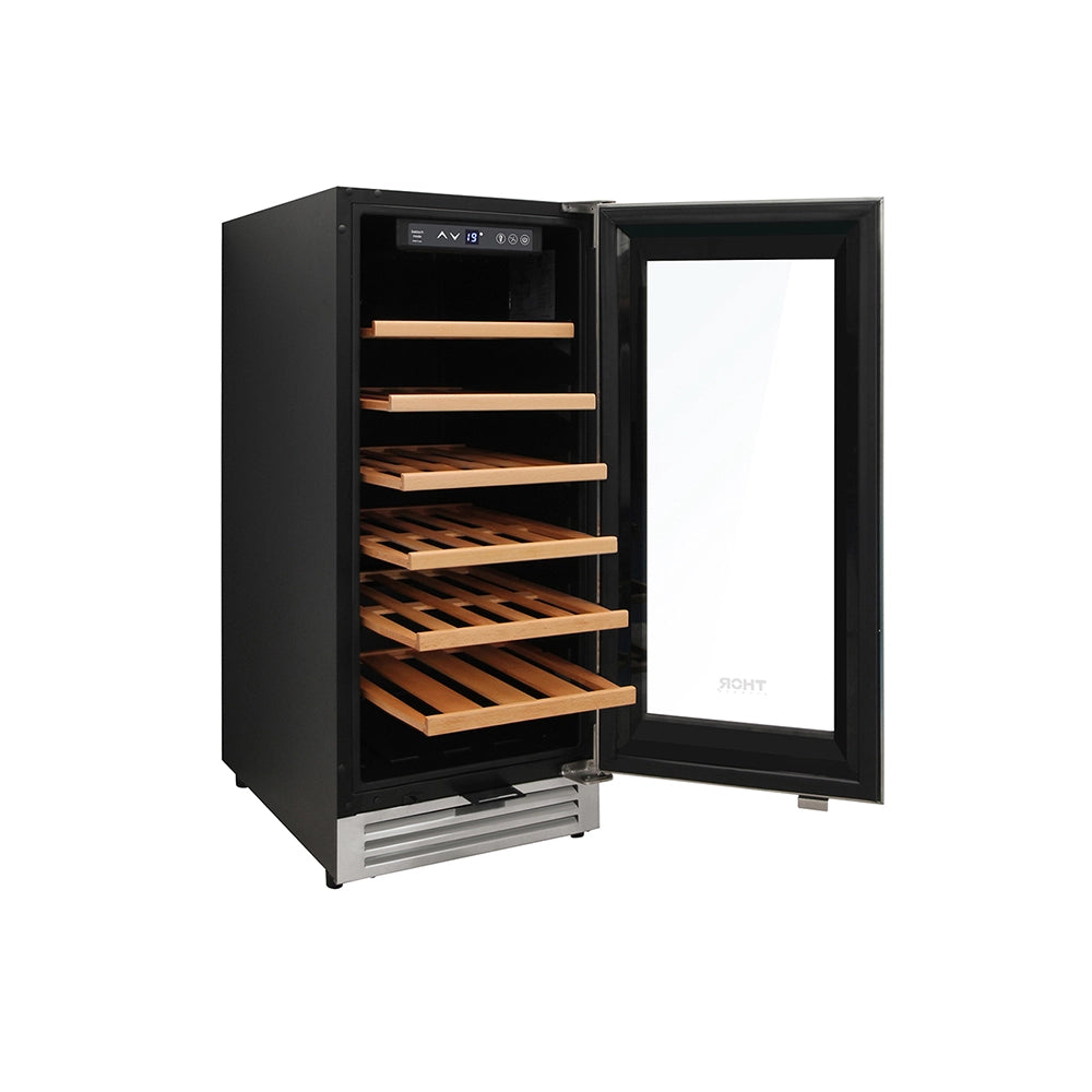 THOR TWC1501 | 15" Wide Single Zone 33 Bottle Wine Fridge