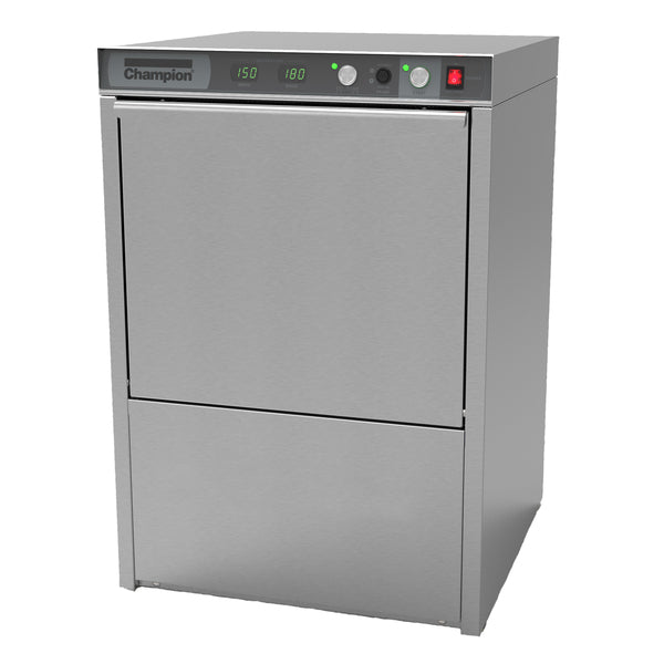 Champion UH-130B | 24" Wide High Temp Undercounter Dishwasher w/ Built-In Booster Heater
