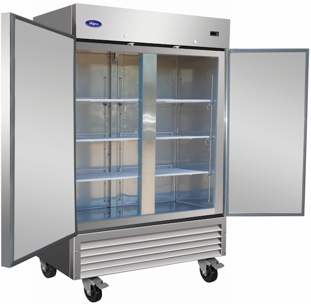 Valpro VP2R-HC | 54" Wide 2 Door Bottom Mount Reach-In Refrigerator