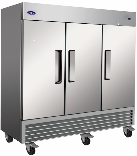 Valpro VP3R-HC | 81" Wide 3 Door Bottom Mount Reach-In Refrigerator