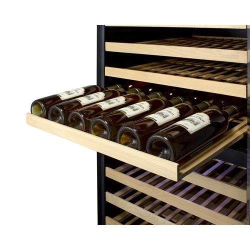 SUMMIT SWC1966B | 24" Wide Dual Zone 162 Bottle Wine Fridge