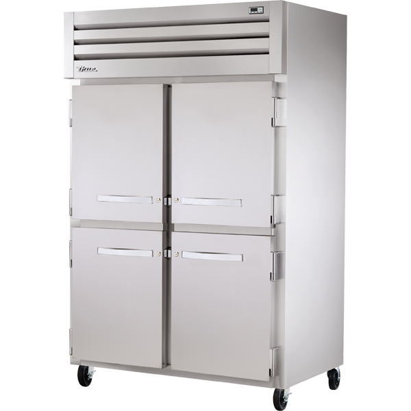 True STG2F-4HS-HC | 53" Wide 4 Solid Door Reach-In Freezer