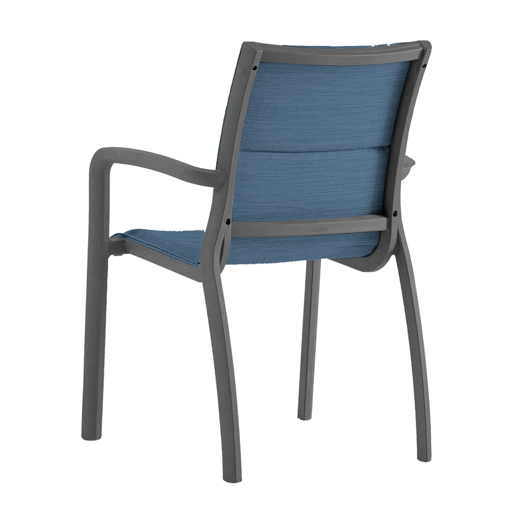 Grosfillex Sunset Comfort Stacking Armchair