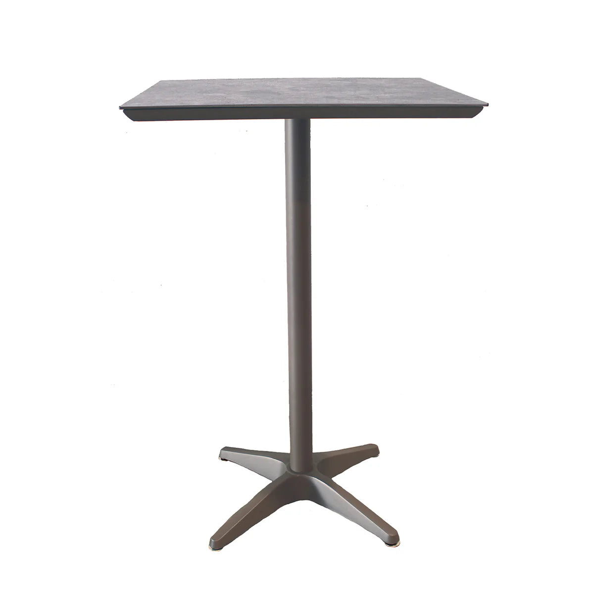 Grosfillex 28" Square Sunset Bar Height Table