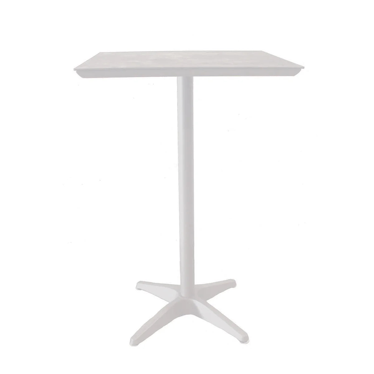 Grosfillex 28" Square Sunset Bar Height Table