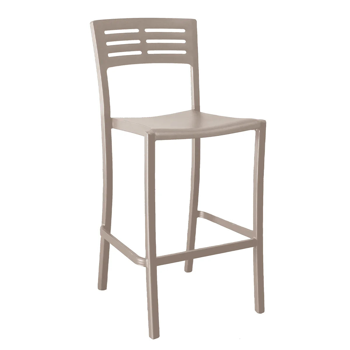 Grosfillex Vogue Armless Barstool