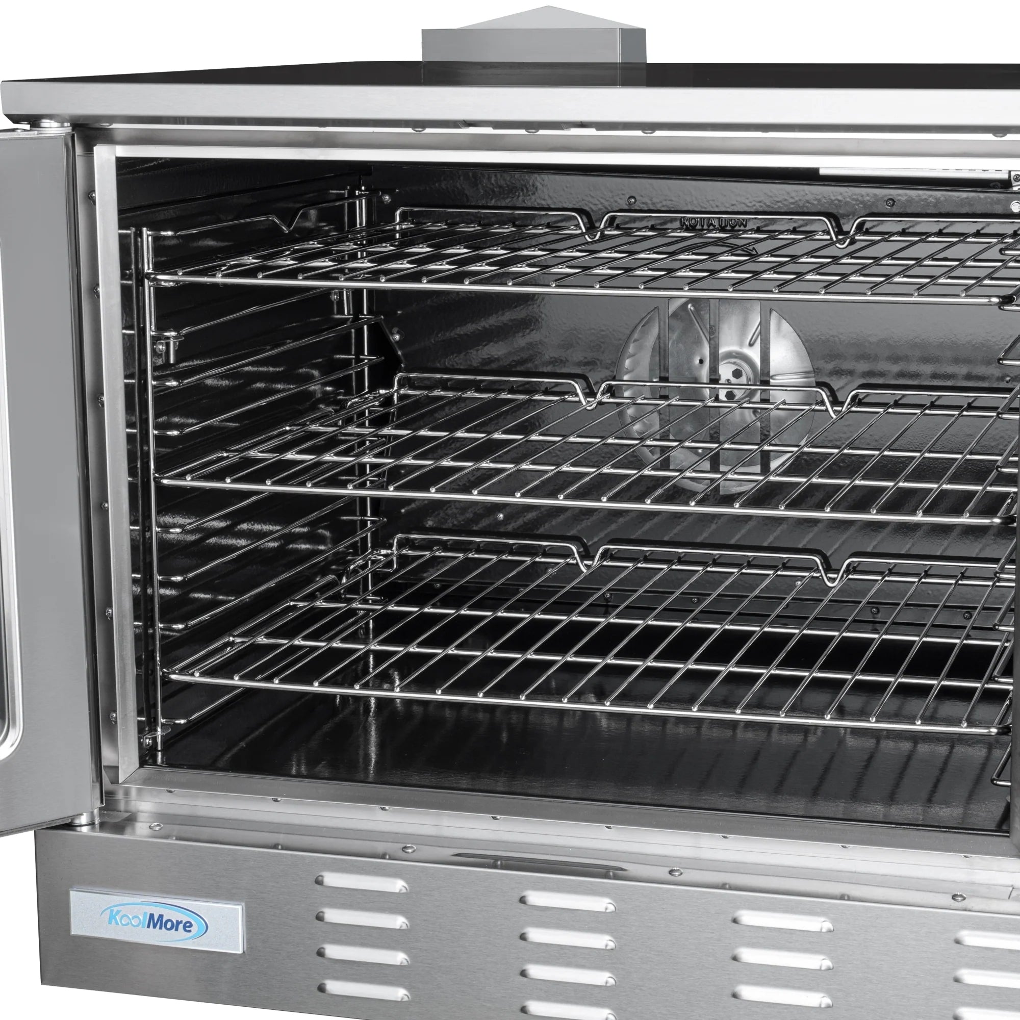 Koolmore 38" Wide Full Size Natural Gas Double Convection Oven