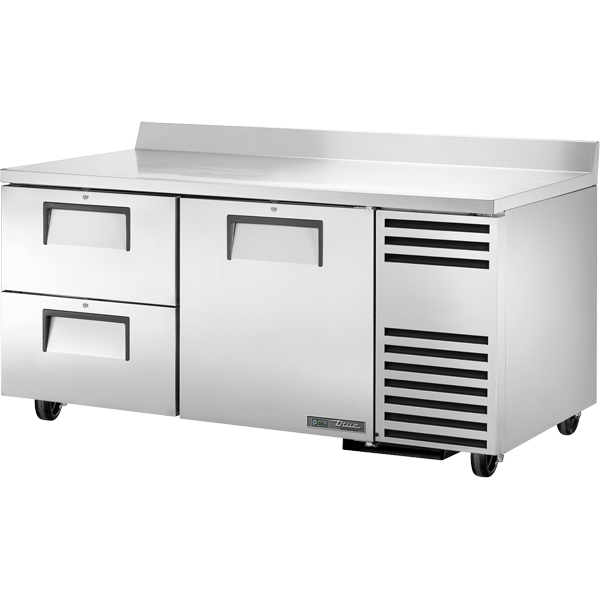 True TWT-67D-2-HC | 67" Wide 2 Drawer Undercounter Refrigerator