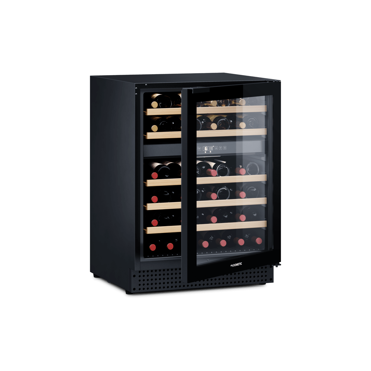 Dometic D46B | 24" Wide Dual Zone 46 Bottle Wine Fridge