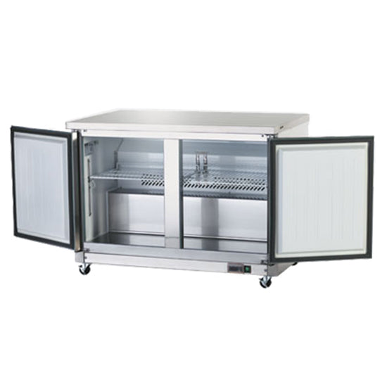 Arctic Air AUC60F | 61" Wide 2 Door Undercounter Freezer