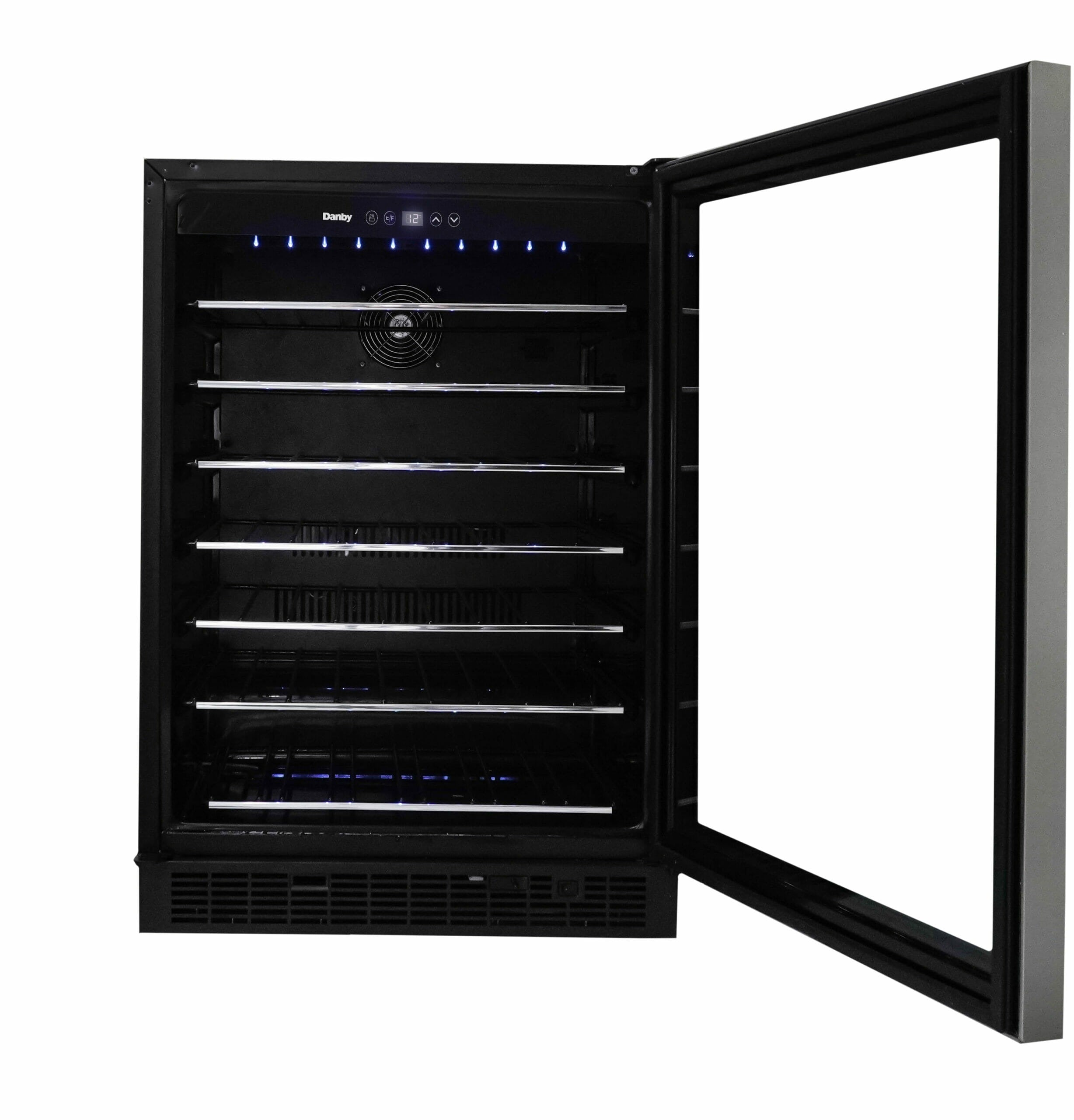 Danby DWC057A1BSS | 23.8" Wide Single Zone 60 Bottle Wine Fridge