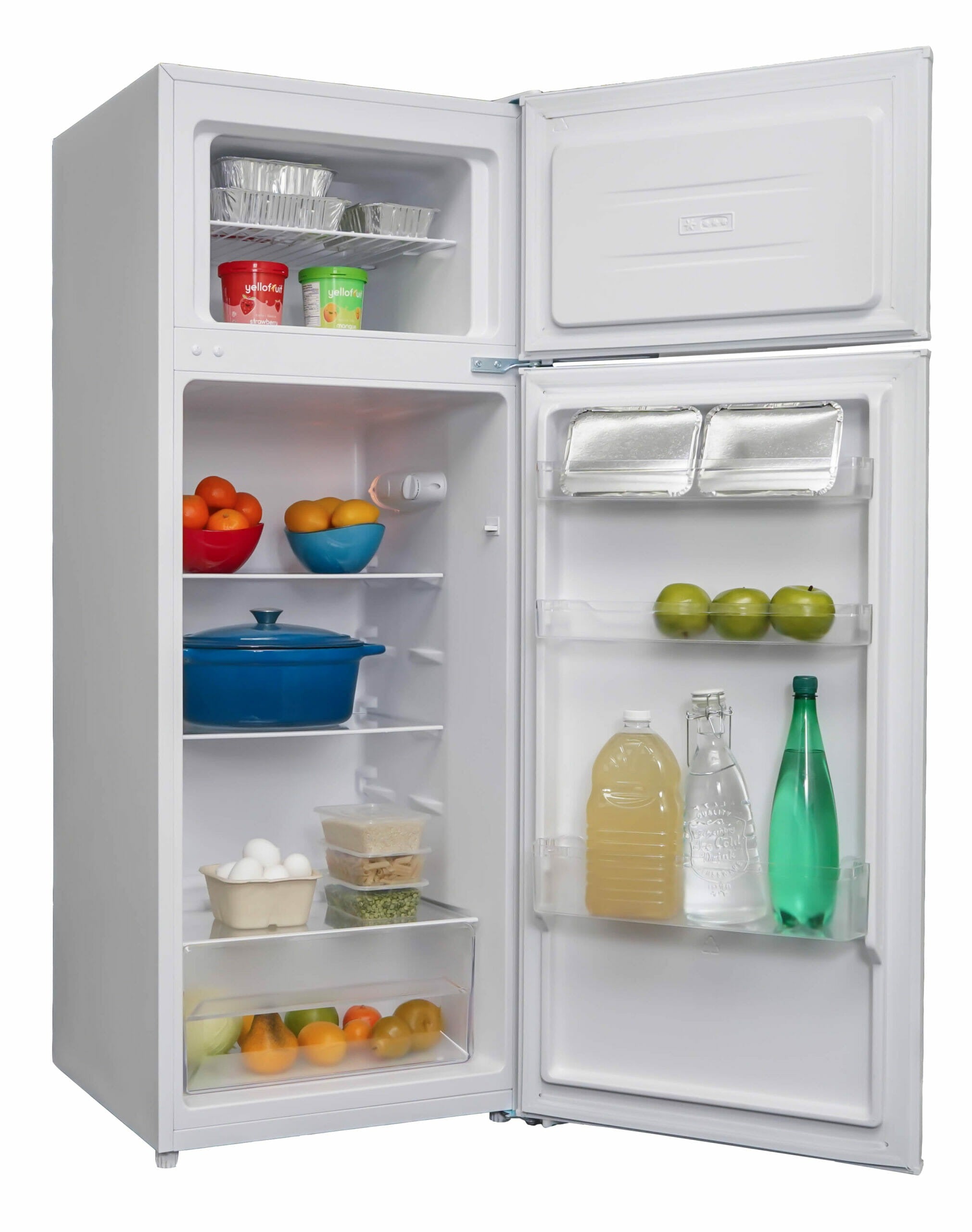 Danby | 21.44" Wide Stainless Steel Top Mount Apartment Size Refrigerator