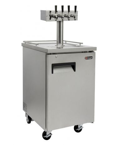 Kegco | 24" Wide Stainless Steel Commercial Kegerator