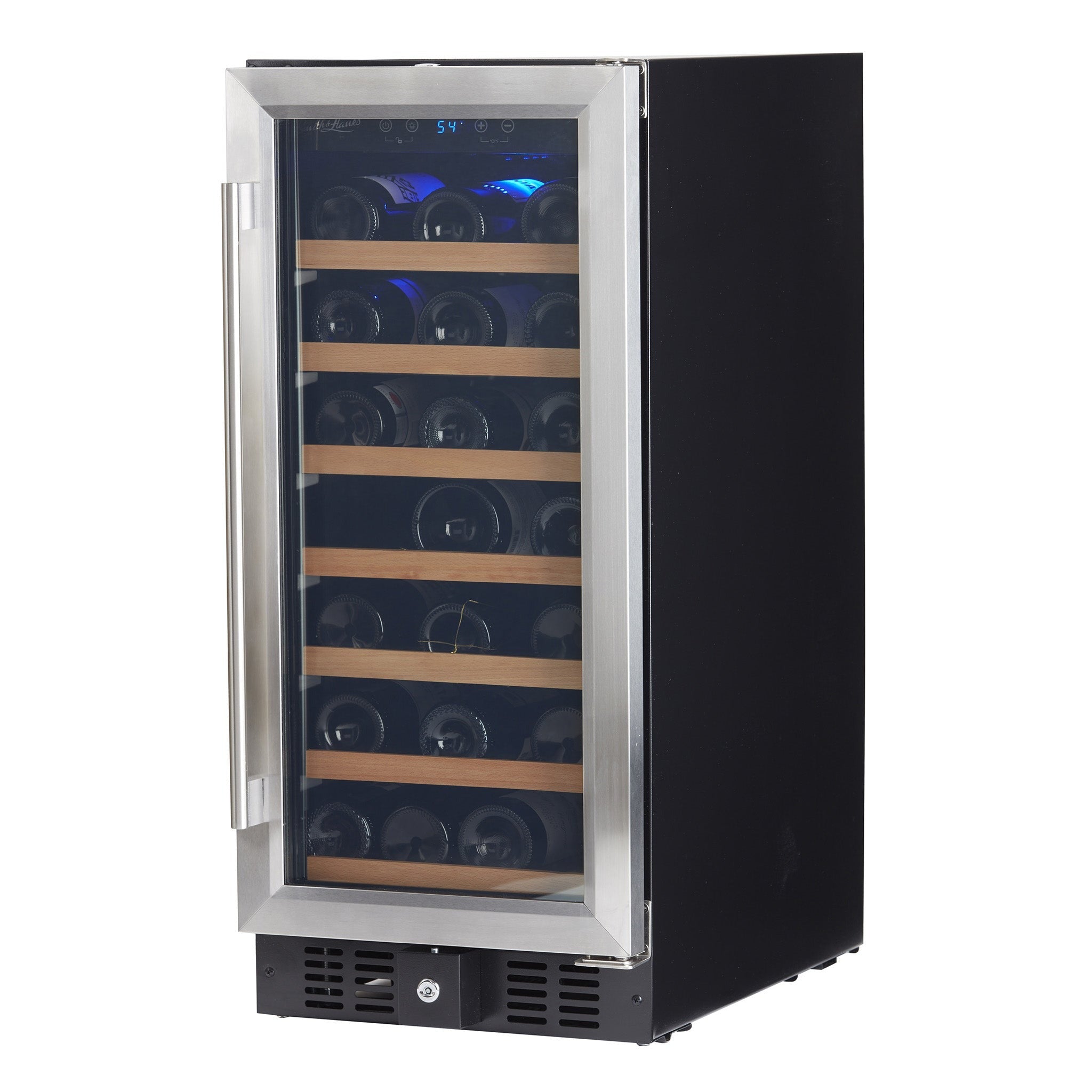 Smith&Hanks RE100007 | 15" Wide Single Zone Undercounter 34 Bottle Wine Fridge