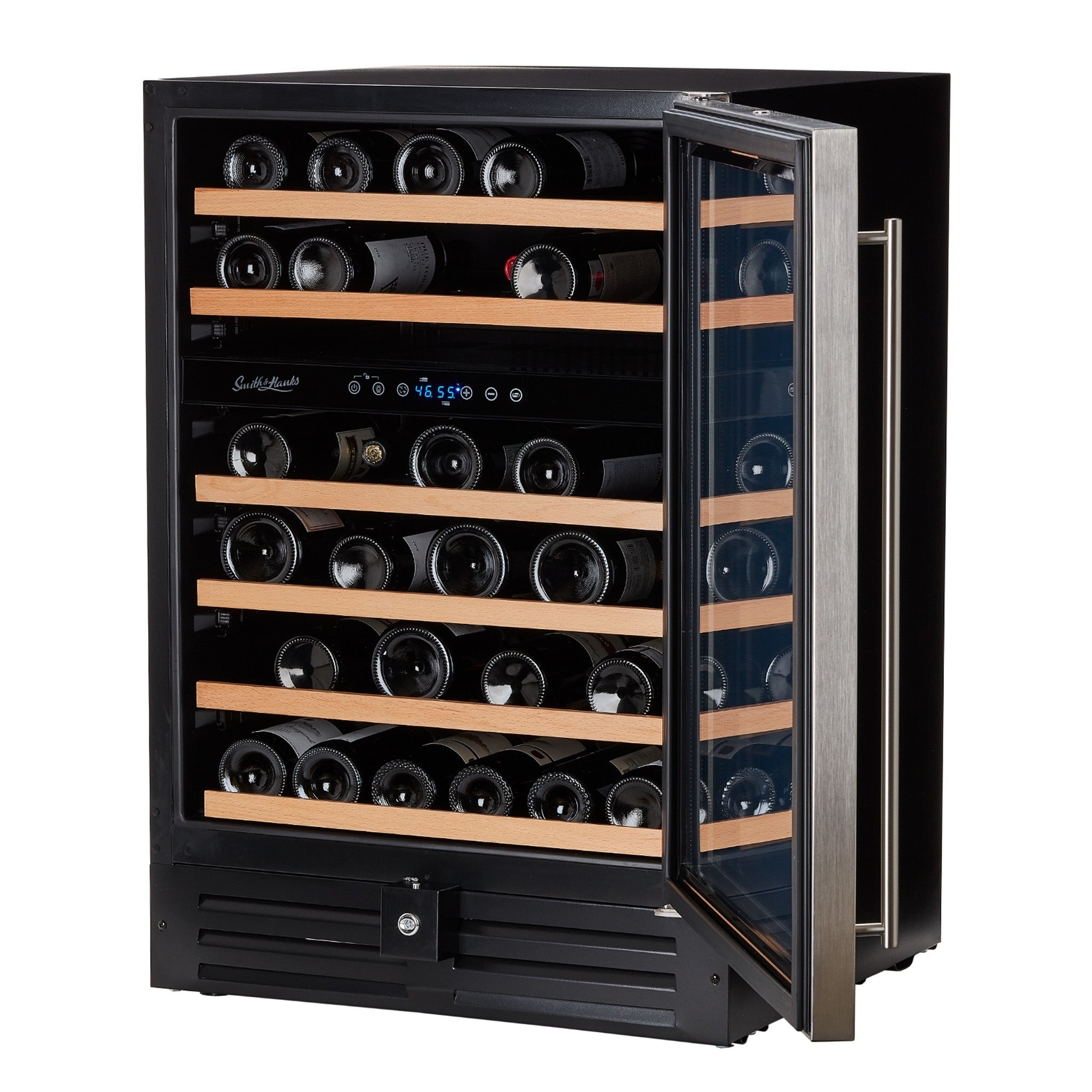 Smith&Hanks RE100009 | 24" Wide Dual Zone Premium Undercounter 46 Bottle Wine Fridge