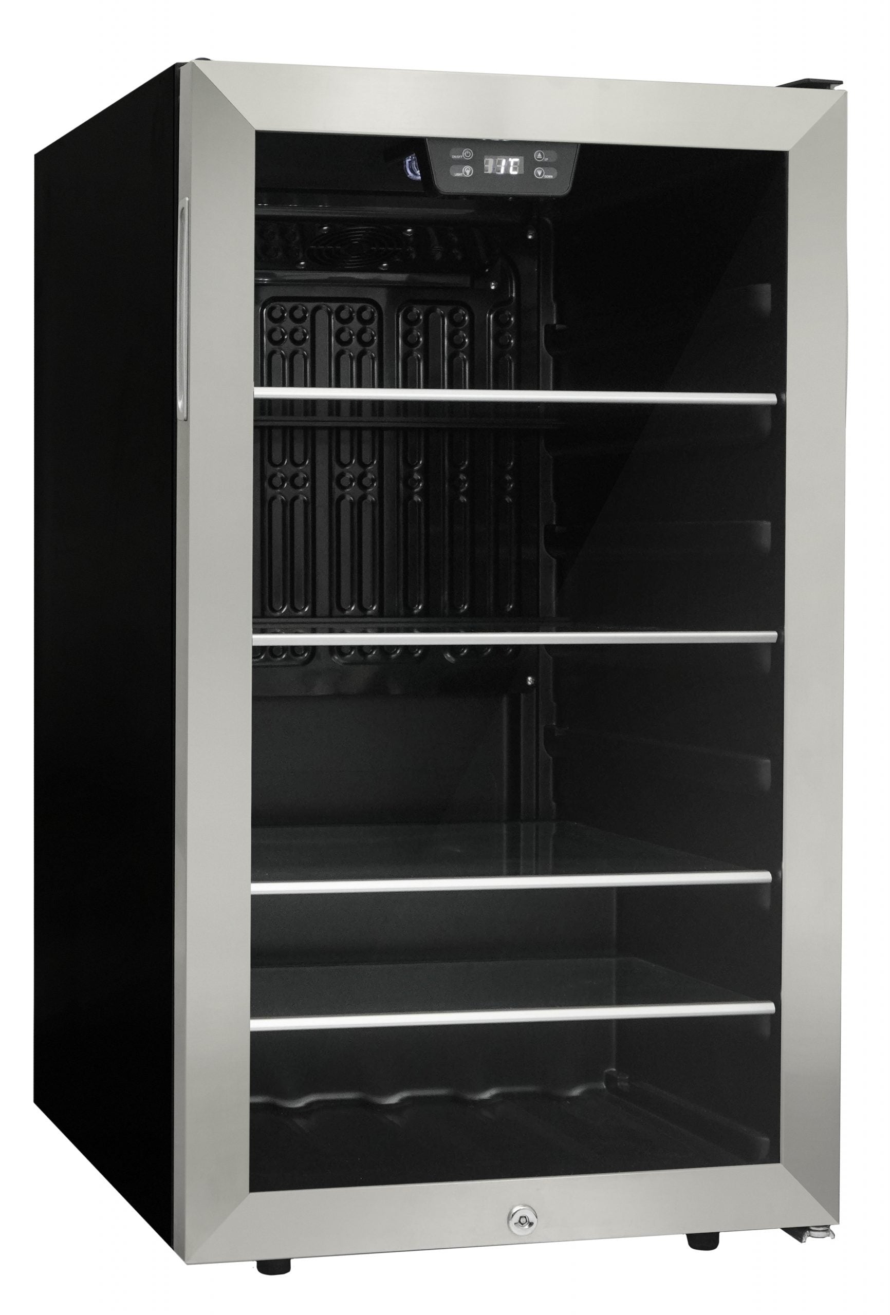 Danby DBC045L1SS | 18.9" Wide Stainless Steel 115 Can/12 Bottle Beverage Fridge