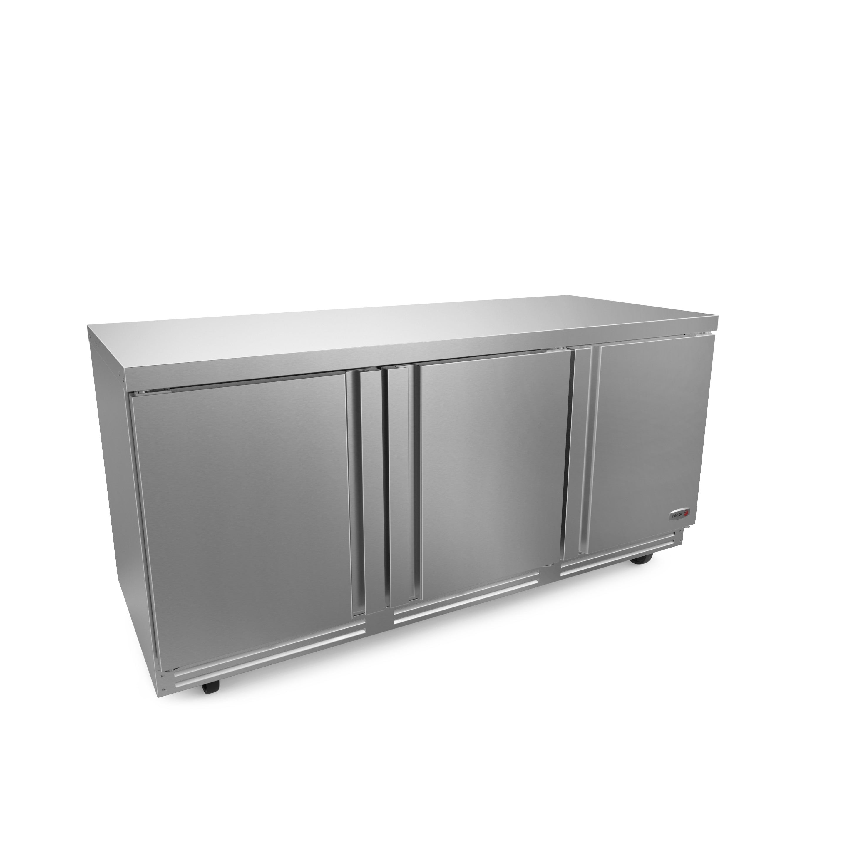 Fagor FUR-72-N | 72" Wide 3 Door Undercounter Refrigerator