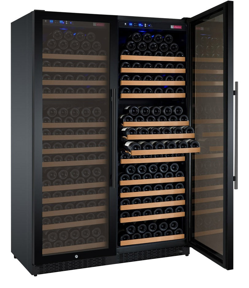 Allavino | 47" Wide Four Zone FlexCount ll Tru-Vino 354 Bottle Wine Fridge