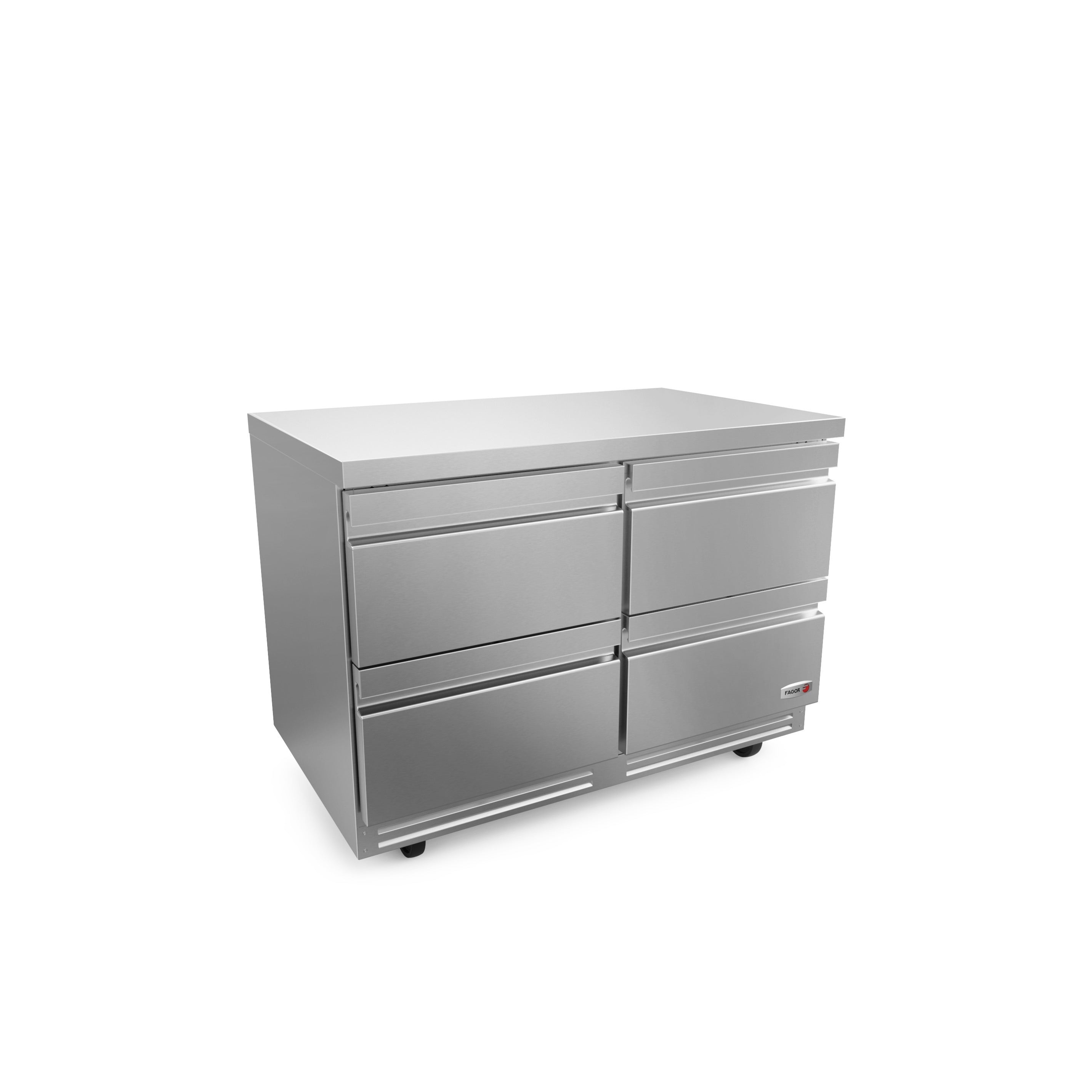 Fagor FUR-48-D4-N  | 48" Wide 4 Drawer Undercounter Refrigerator