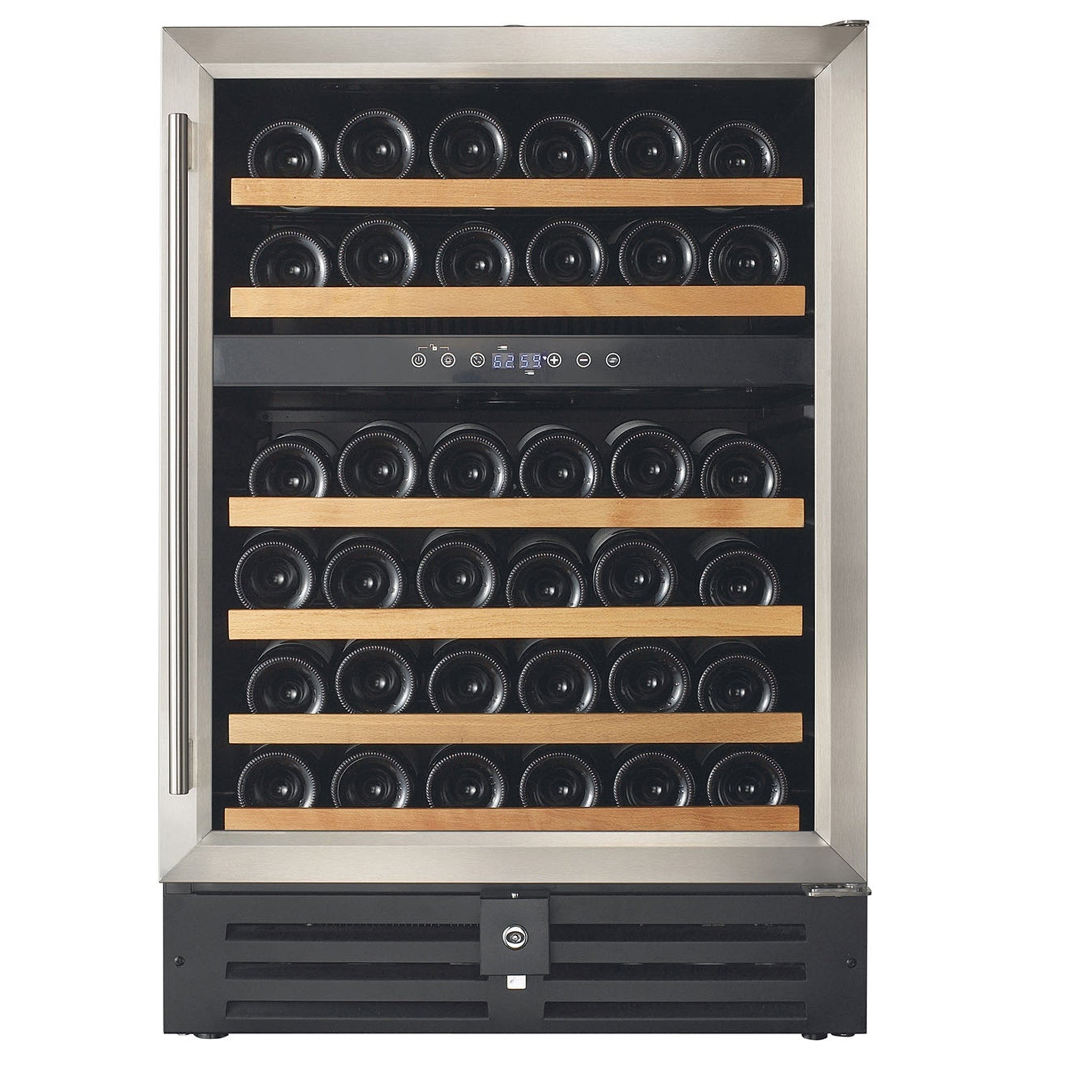 Smith&Hanks RE100002 | 24" Wide Dual Zone Undercounter 46 Bottle Wine Fridge