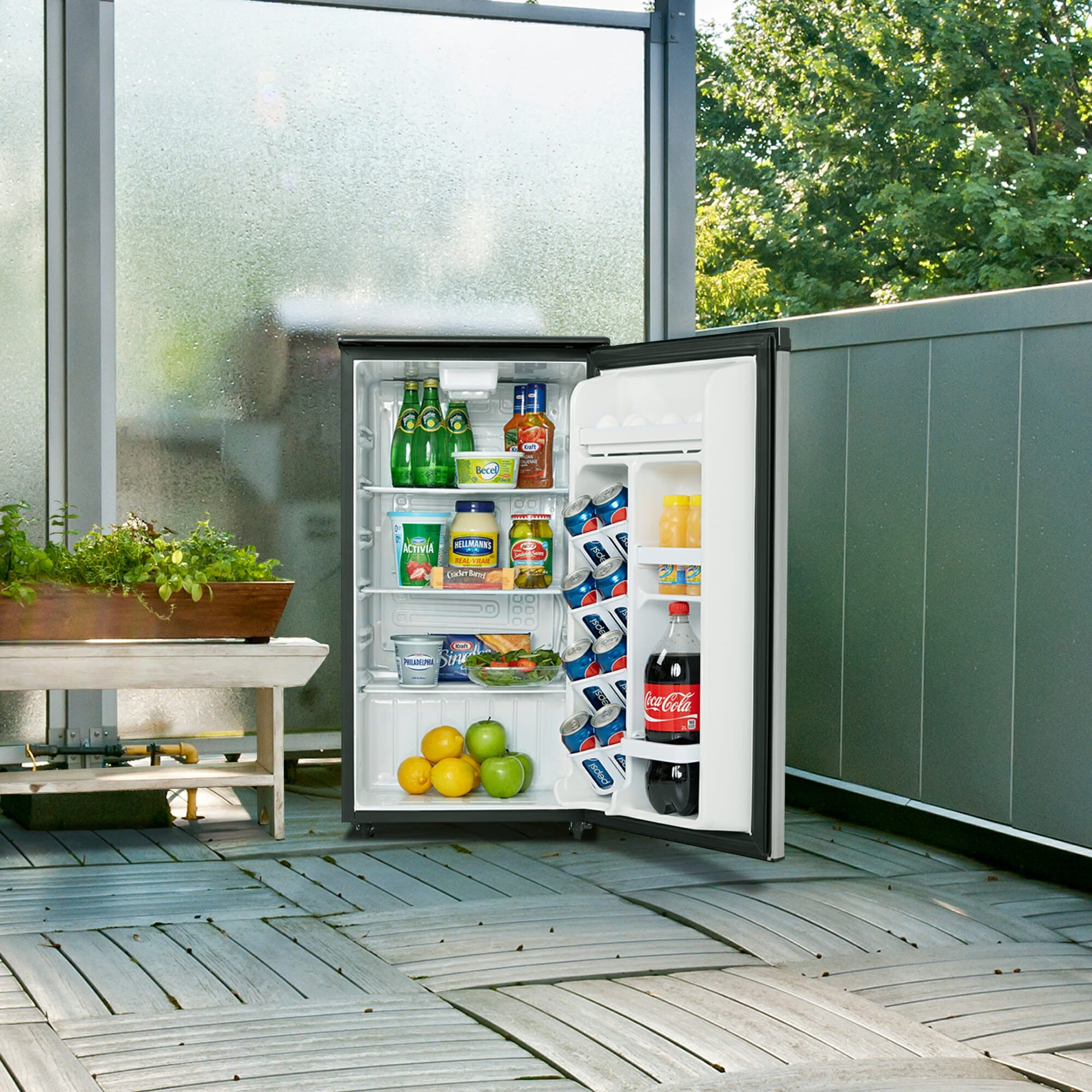 Danby DAR033A1BSLDBO | 17.69" Wide Outdoor Stainless Steel Refrigerator