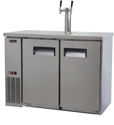 Kegco | 49" Wide Dual Tap Commercial Kegerator