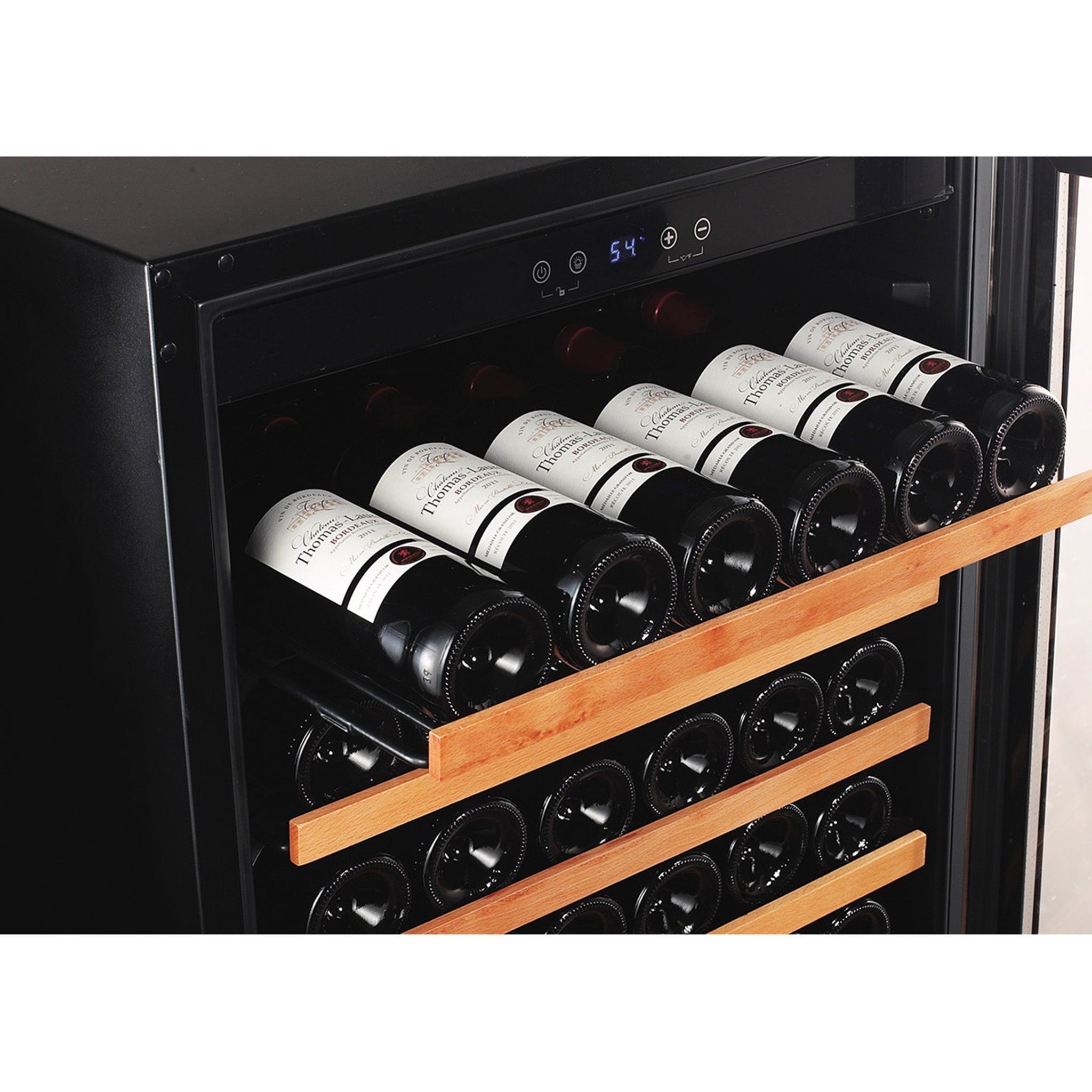 Smith&Hanks | 24” Wide Single Zone Stainless Steel 166 Bottle Wine Fridge