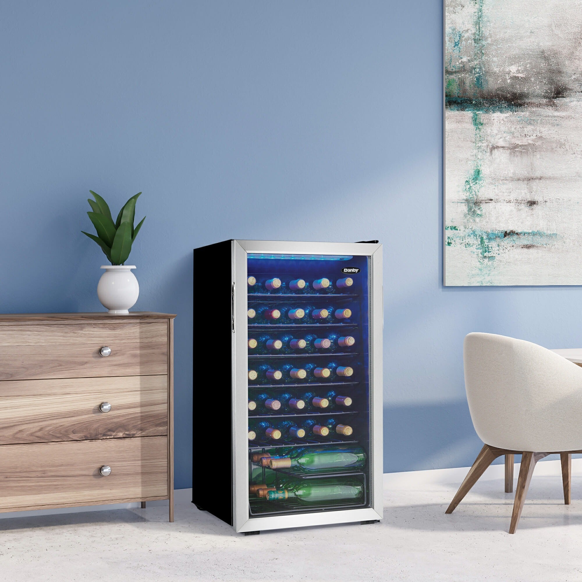 Danby | 17.5" Wide Single Zone 36 Bottle Wine Fridge