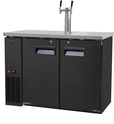 Kegco | 49" Wide Dual Tap Commercial Kegerator