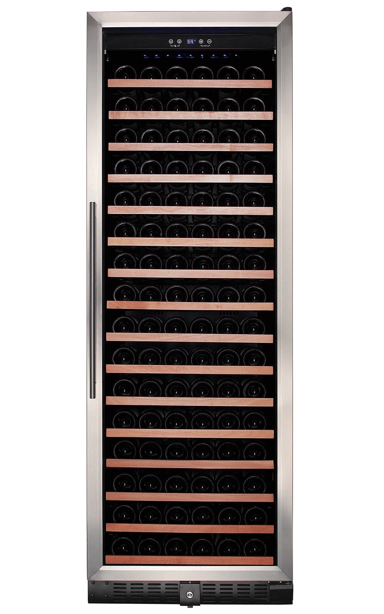 Smith&Hanks | 24” Wide Single Zone Stainless Steel 166 Bottle Wine Fridge