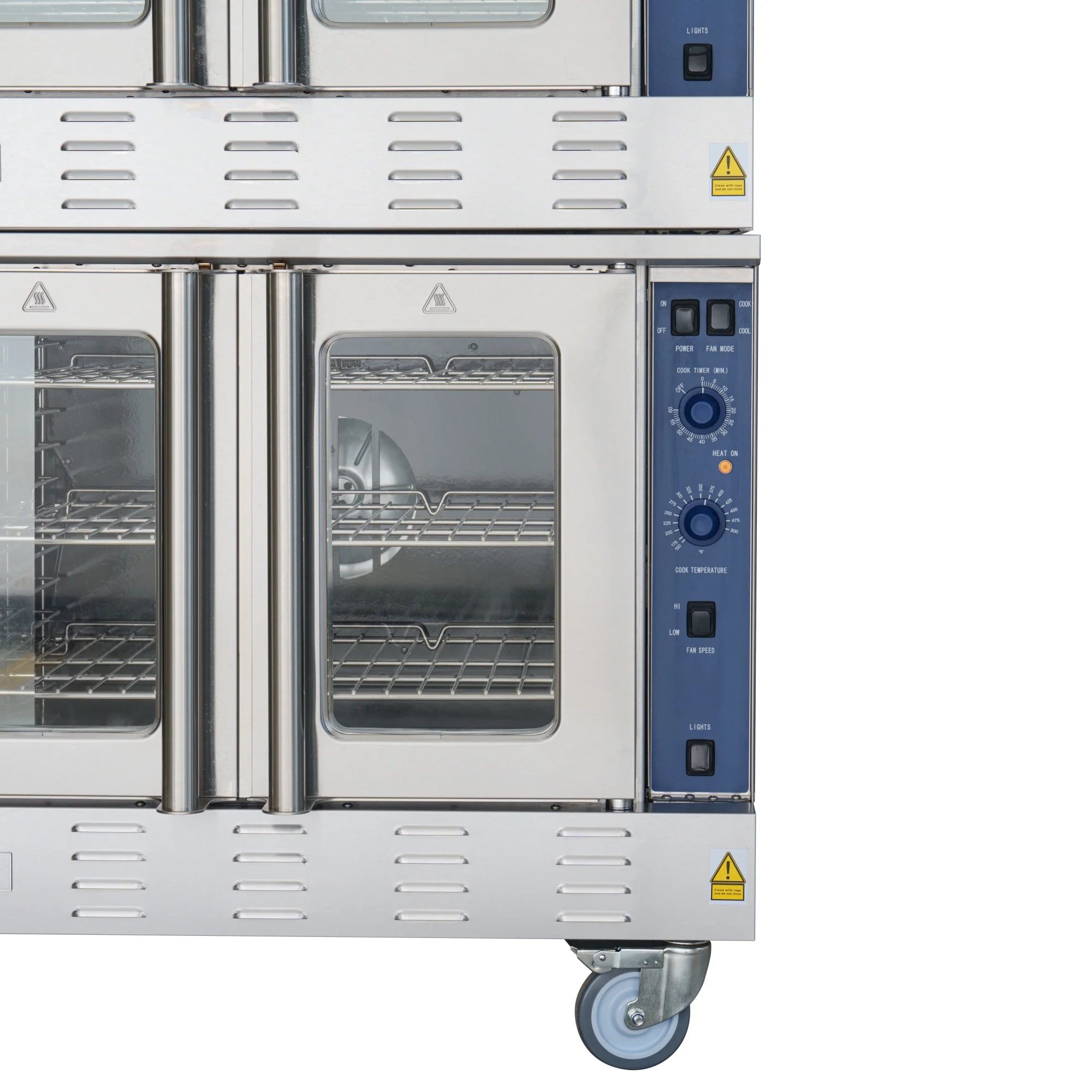 Koolmore 38" Wide Full Size Natural Gas Double Convection Oven
