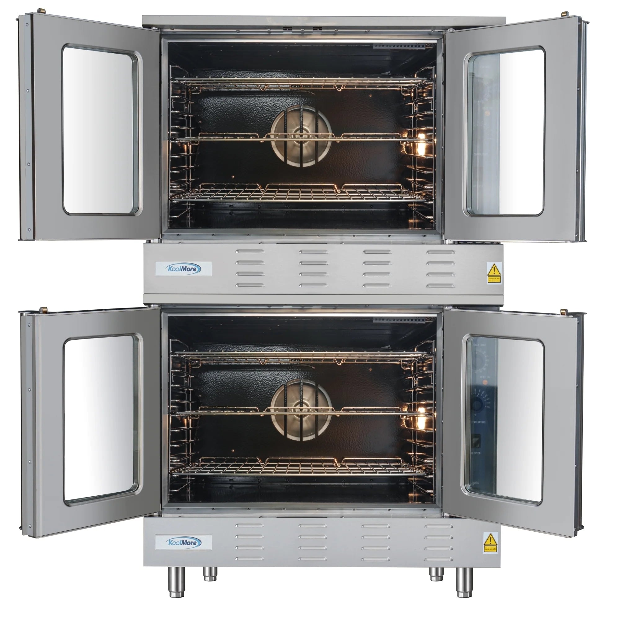 Koolmore 38" Wide Full Size Liquid Propane Double Convection Oven