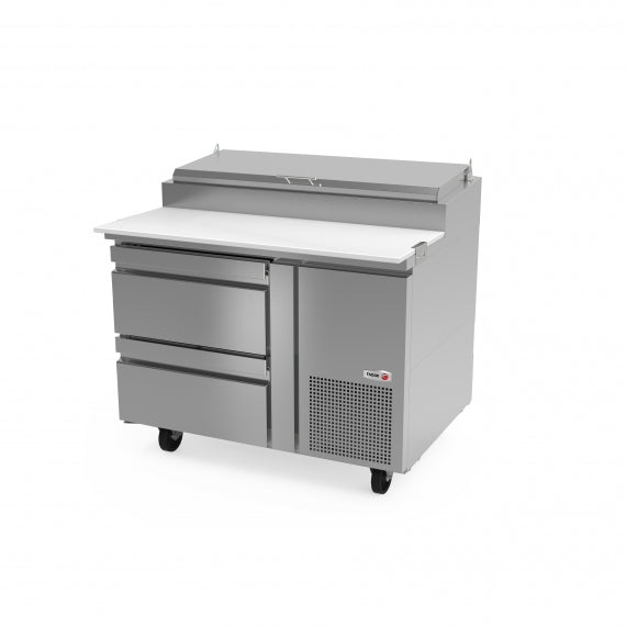 Fagor FPT-46-D2 | 46" Wide 2 Drawer Pizza Prep Table