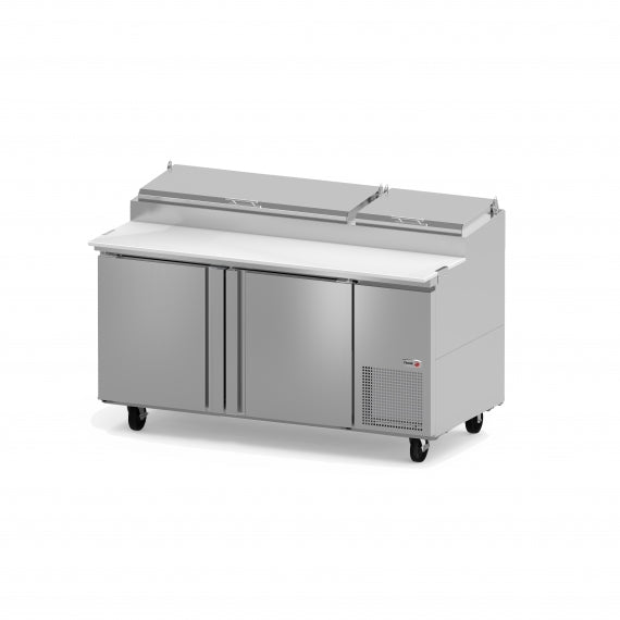 Fagor FPT-67 | 67" Wide 2 Door Pizza Prep Table