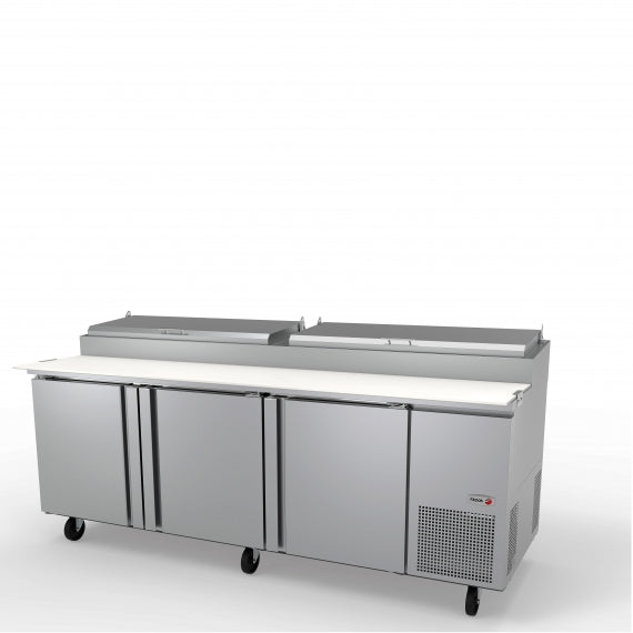 Fagor FPT-93 | 93" Wide 3 Door Pizza Prep Table