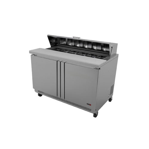 Fagor FST-48-12-N | 38" Wide 2 Door Sandwich Prep Table