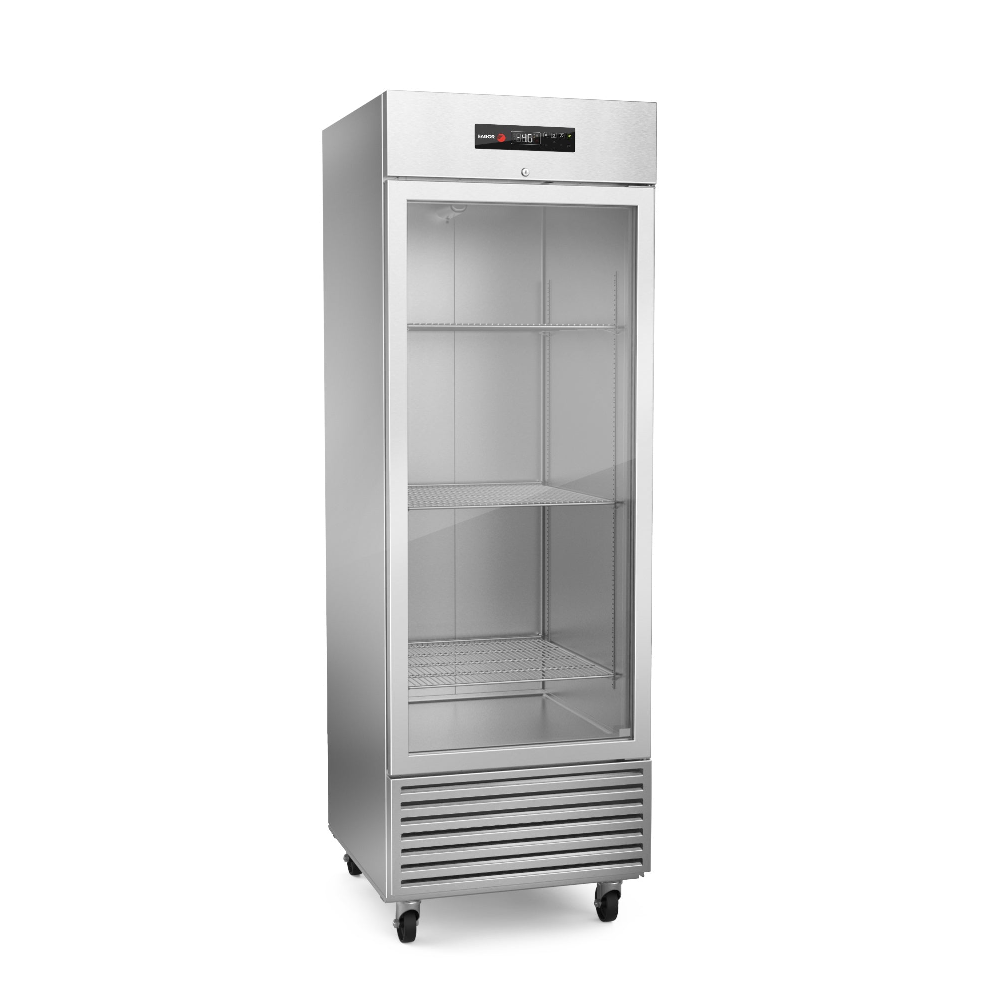 Fagor QVR-1G-N | 28" Wide 1 Glass Door Reach-In Refrigerator