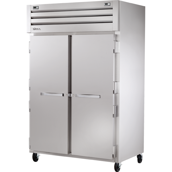 True STR2DT-2S | 53" Wide 2 Door Reach-In Dual Temp Refrigerator/Freezer Combo