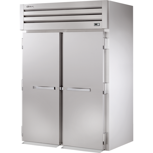 True STR2RRI-2S | 68" Wide 2 Door Top Mount Roll-In Refrigerator