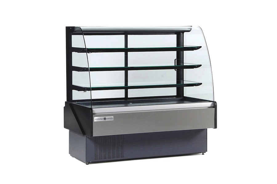 Hydra-Kool KBD-CG-40-D | 40" Wide Non-Refrigerated Tilt Out Front Glass Bakery Display Case