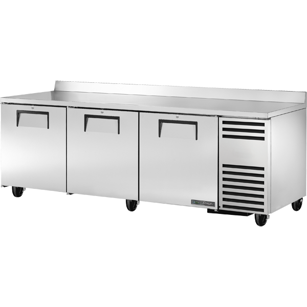 True TWT-93-HC | 93" Wide 3 Door Undercounter Refrigerator