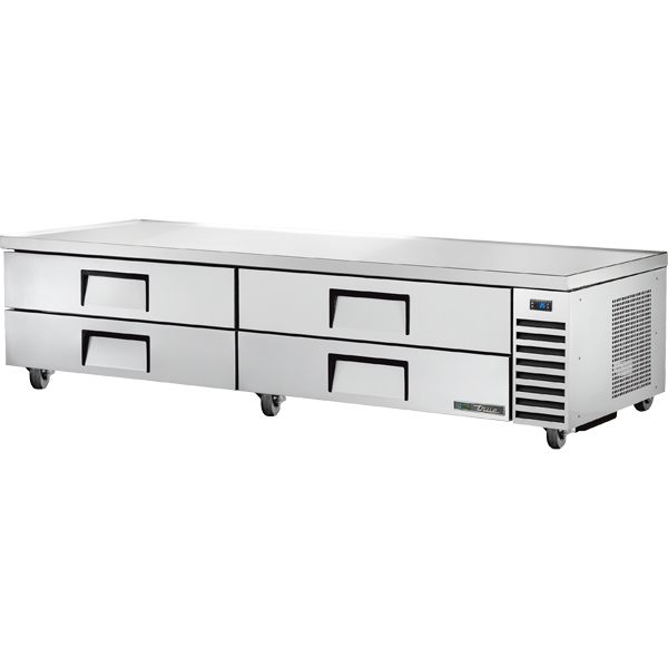True TRCB-96-HC | 96" Wide 4 Drawer Chef Base Refrigerator