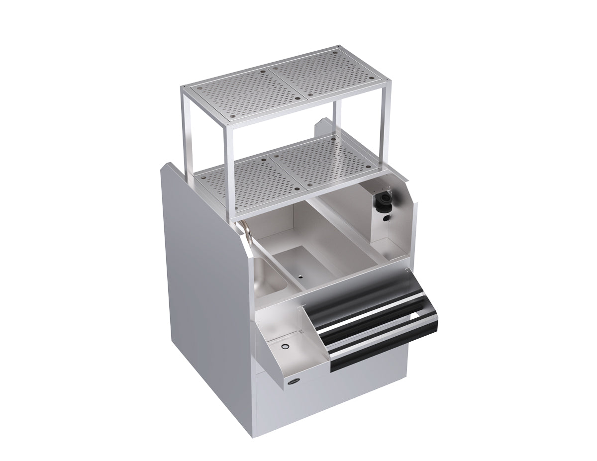 Krowne Royal Series | Pass-Thru Workstation w/ Cold Plate