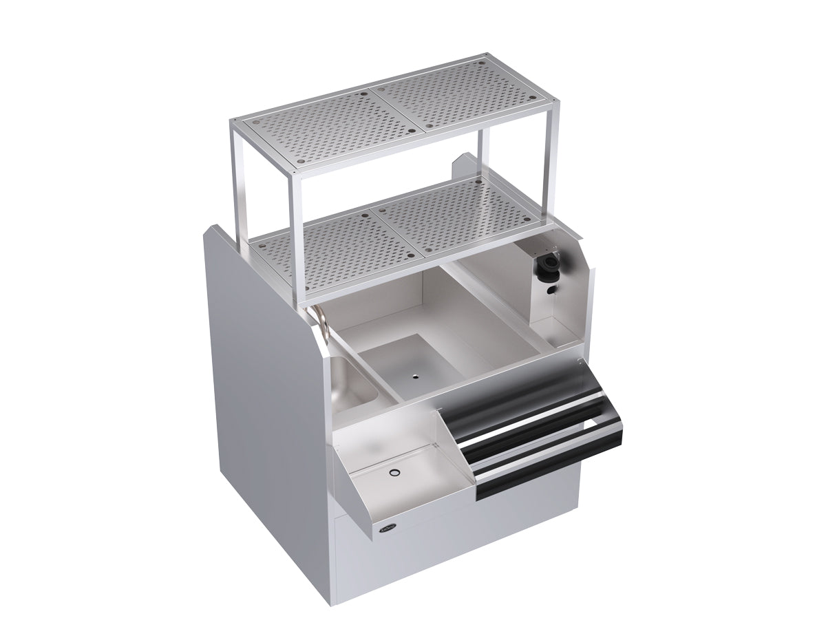 Krowne Royal Series | Pass-Thru Workstation w/ Cold Plate