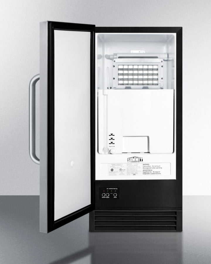 SUMMIT | 15" Wide ADA Compliant Clear Icemaker