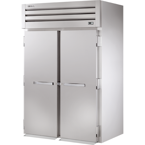 True STR2RRI89-2S | 68" Wide 2 Door Top Mount Roll-In Refrigerator