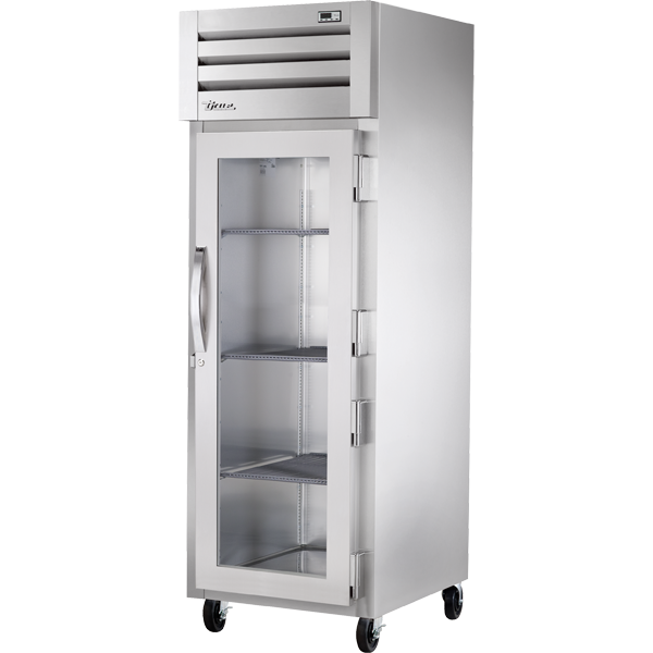 True STA1R-1G-HC | 28" Wide 1 Glass Door Top Mount Reach-In Refrigerator